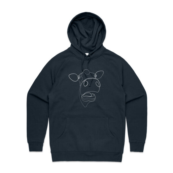 Mid weight Brown Sugar line art hoodie Thumbnail